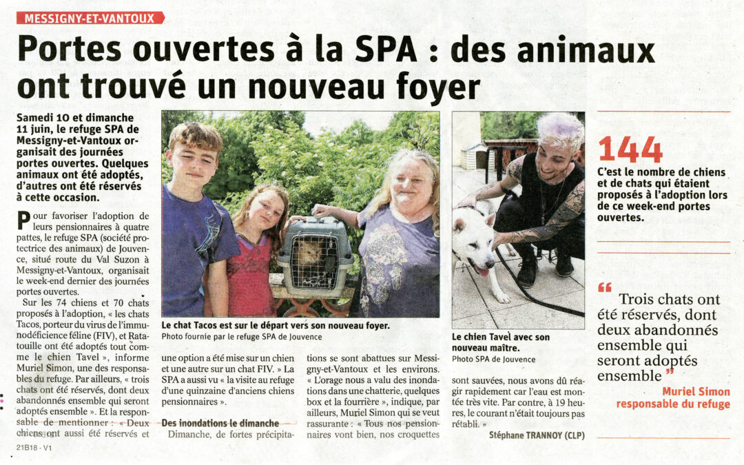 Article Bien Public du 14/06/23