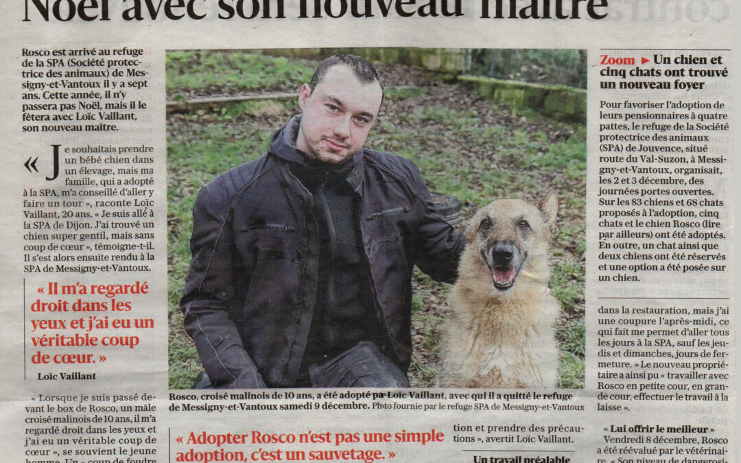 Article Bien Public du 12/12/23